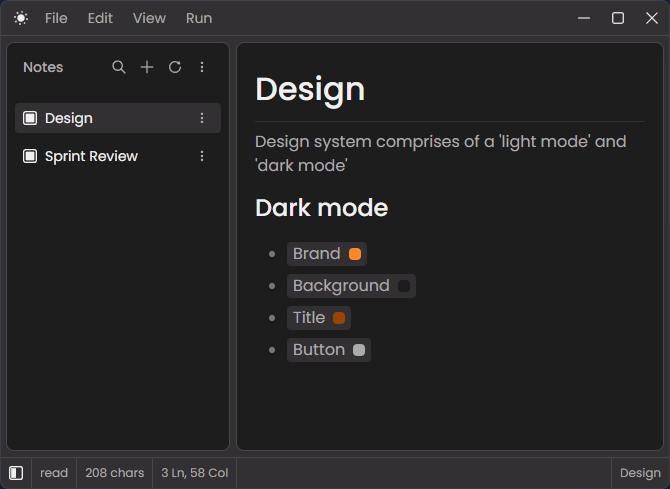 app demo
